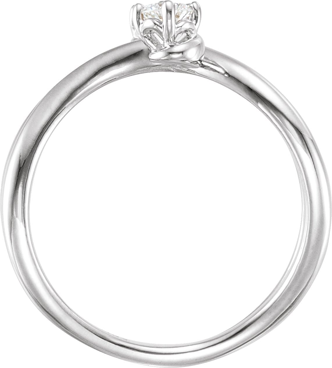 Two-Stone Bypass Ring view 2