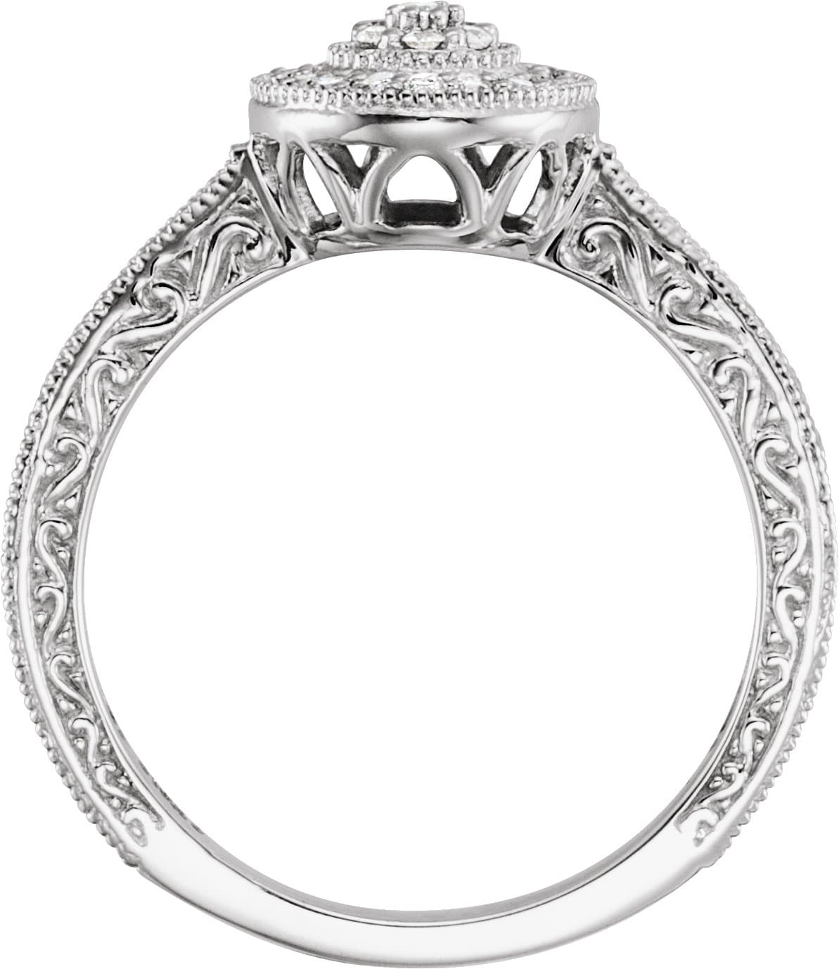 Halo-Style Ring view 2