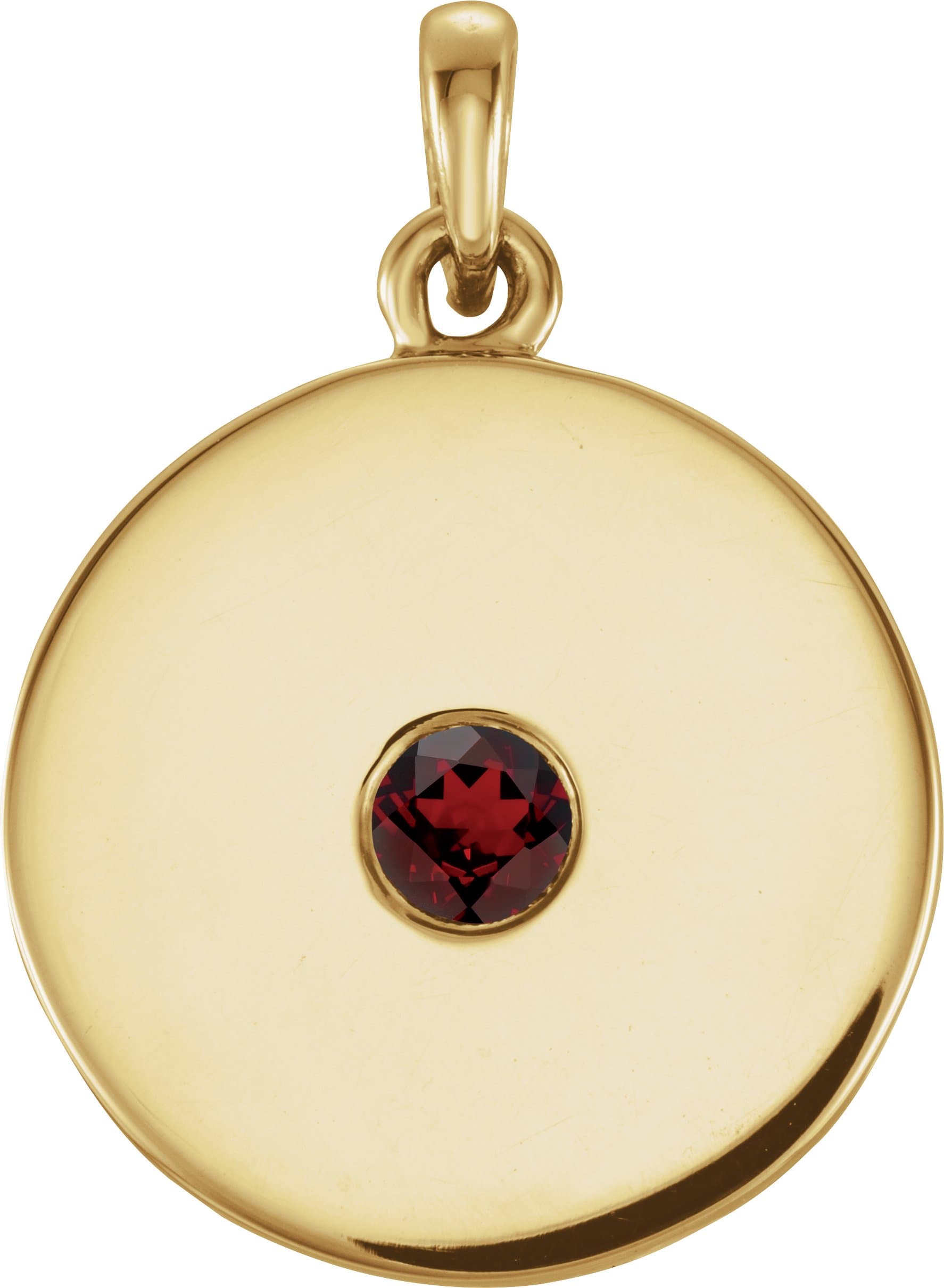 14K Rose 1/10 CTW Natural Diamond Disc 16-18 Necklace