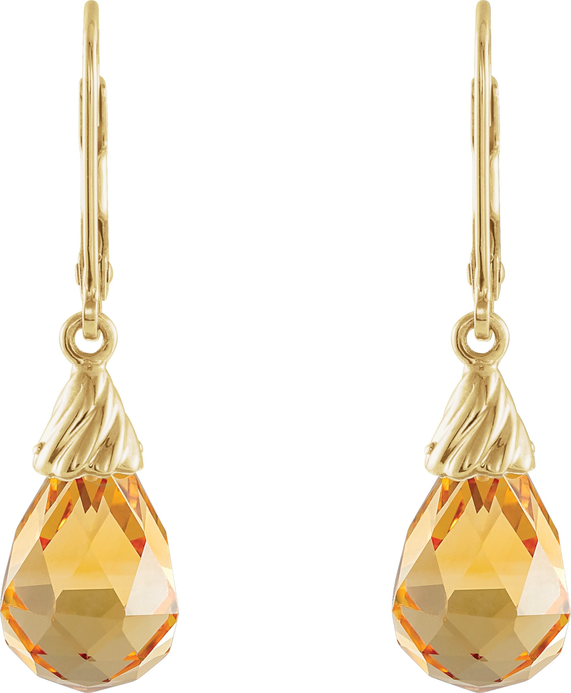 Briolette Earrings view 2
