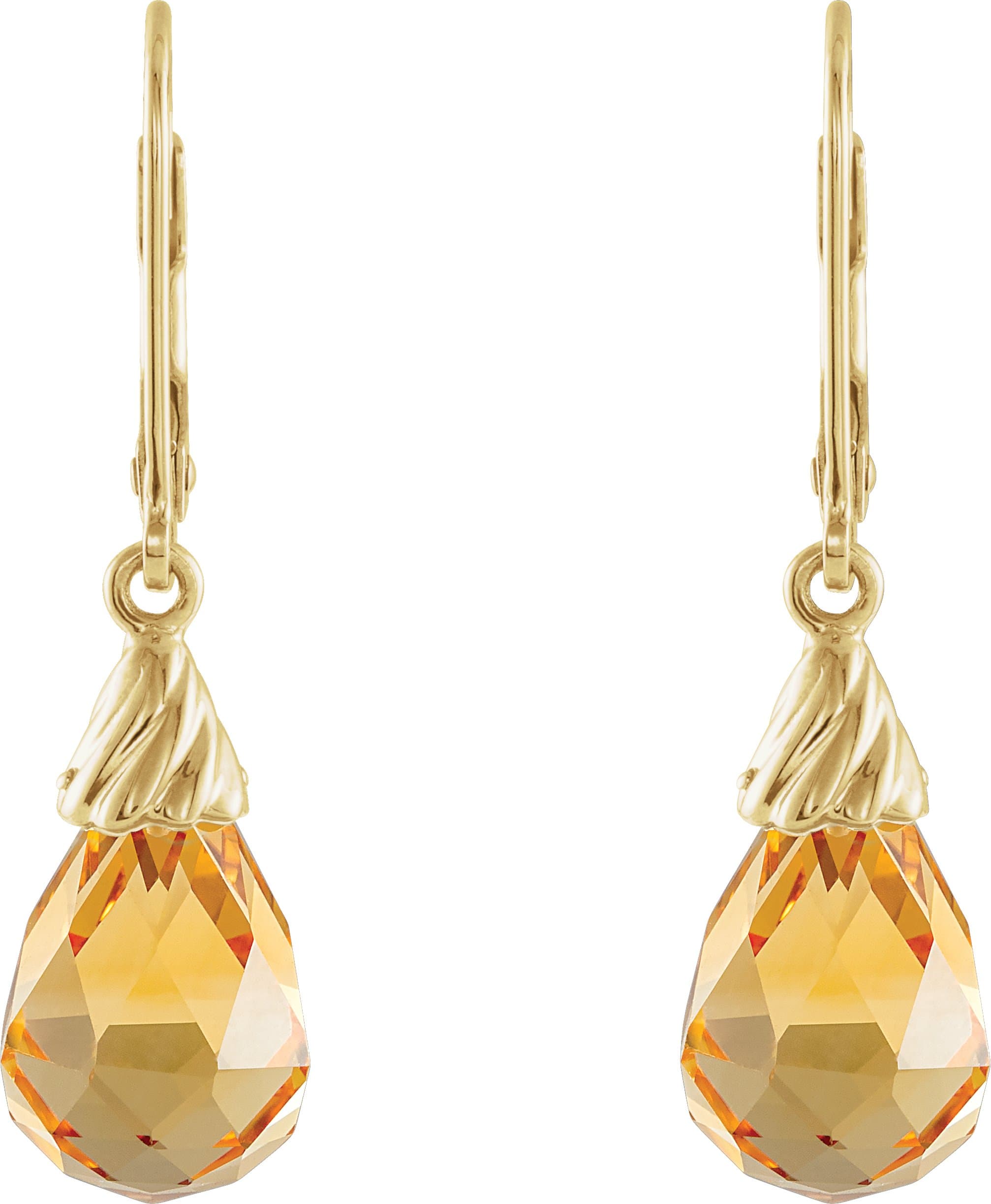 Briolette Earrings view 2