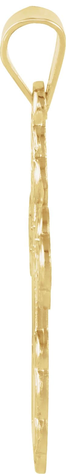 St. Olga Orthodox Cross Pendant view 2