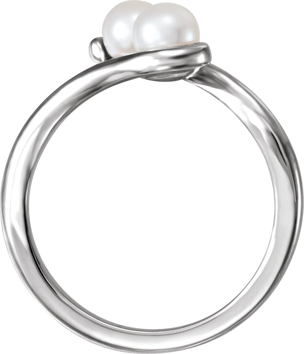 Two-Stone Pearl Ring view 2