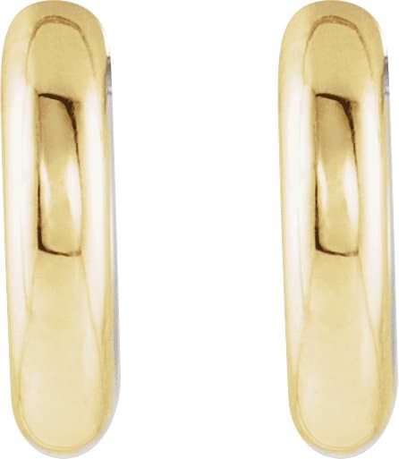 Hinged Hoop Earrings view 2