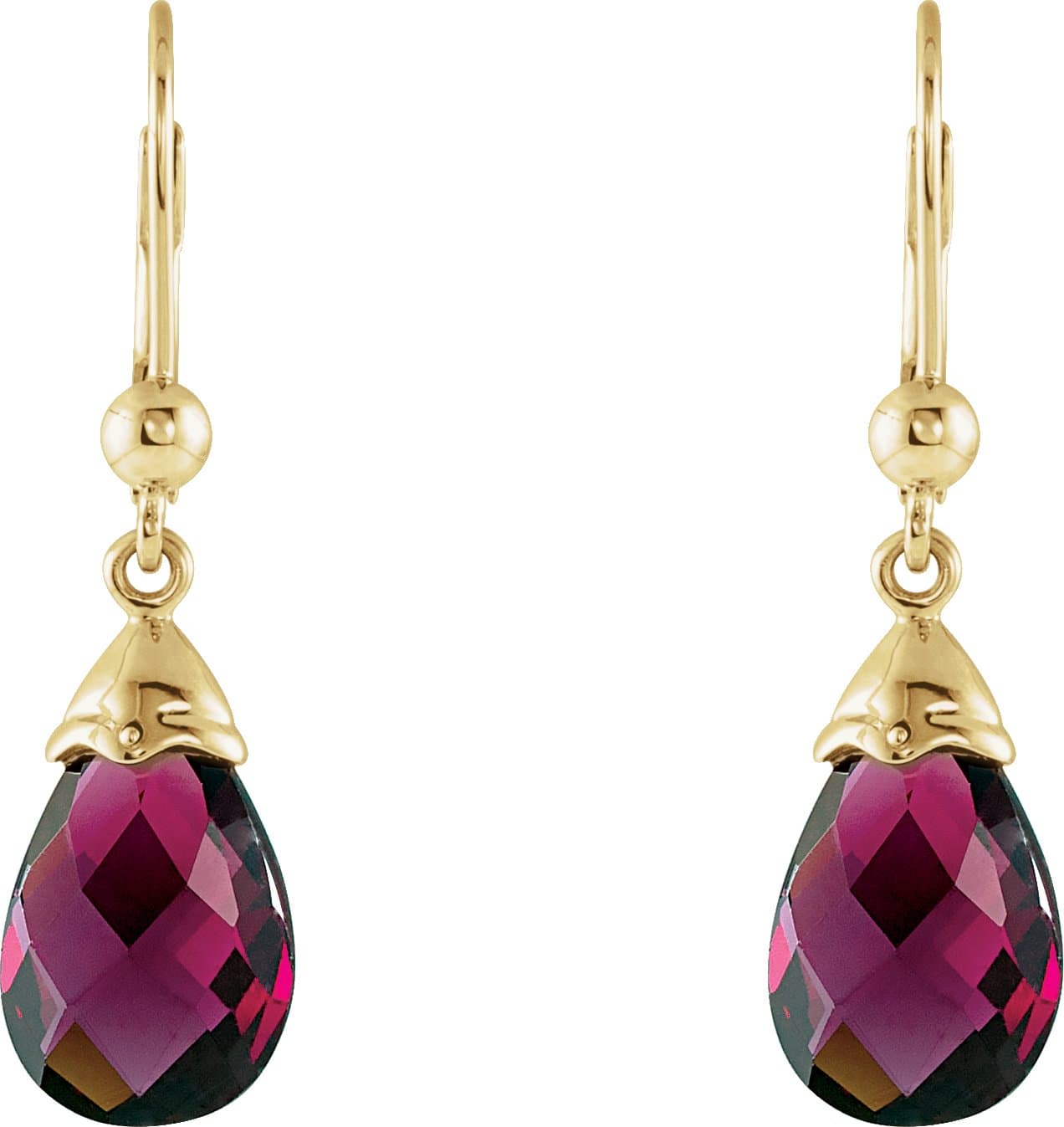 Briolette Earrings view 2