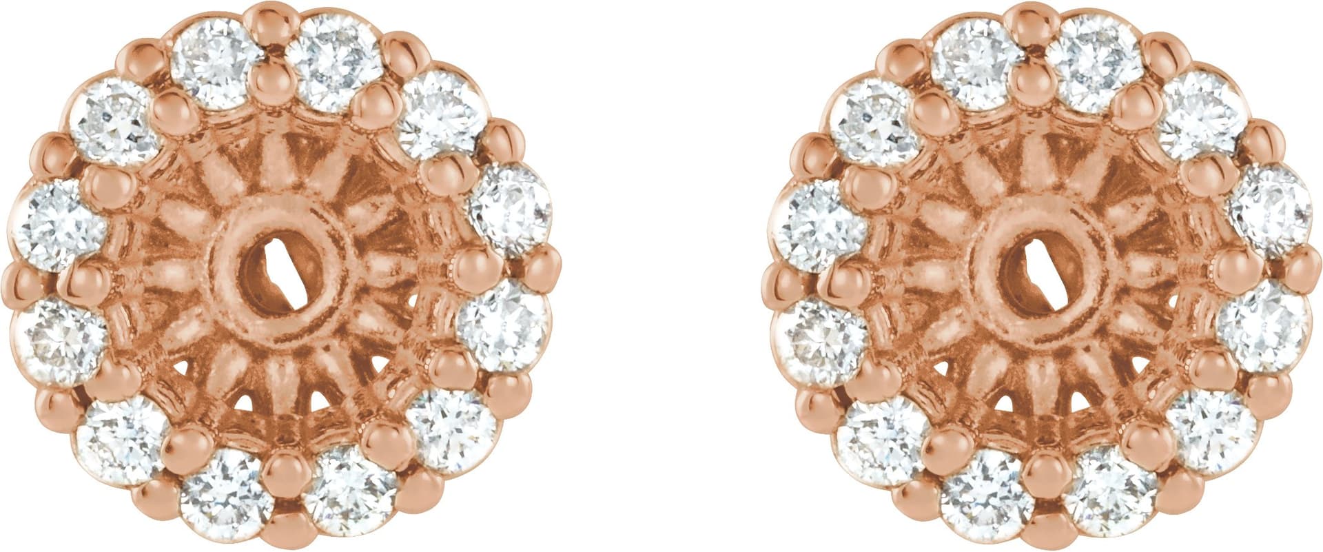 Halo-Style Earring Jackets view 2