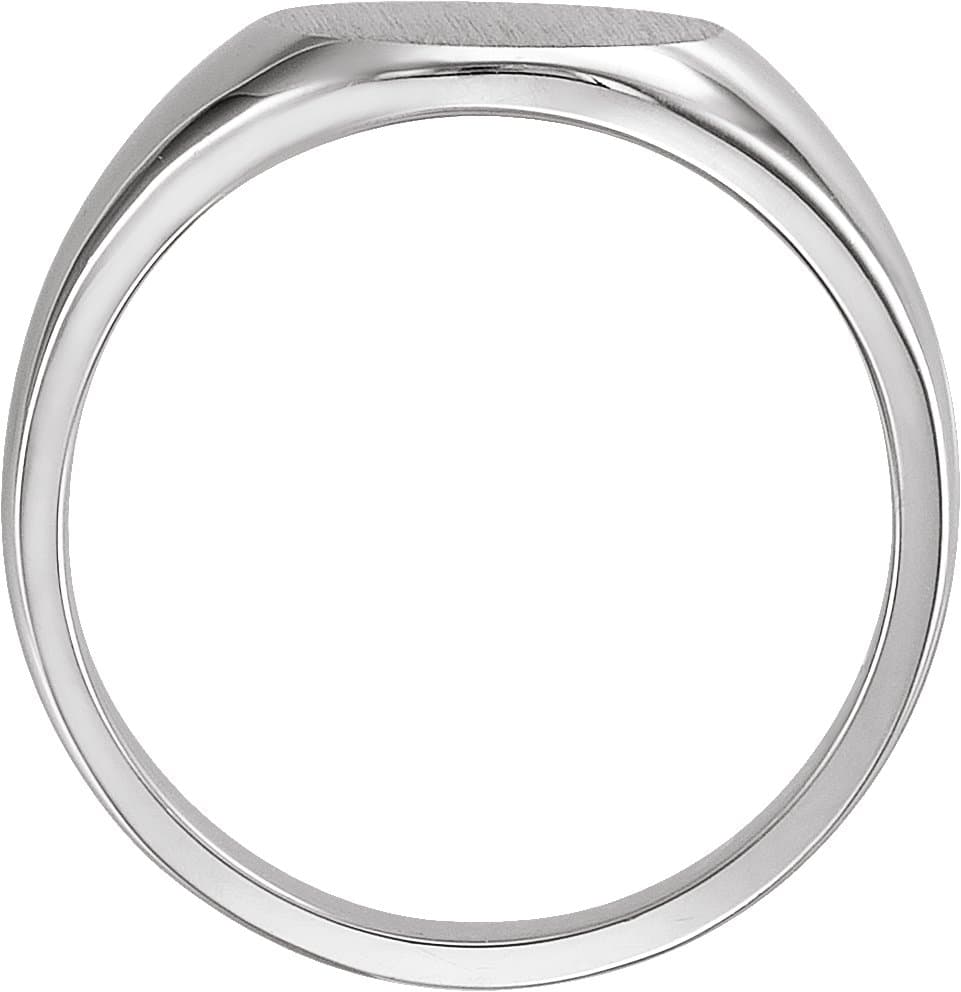 Round Signet Ring view 2