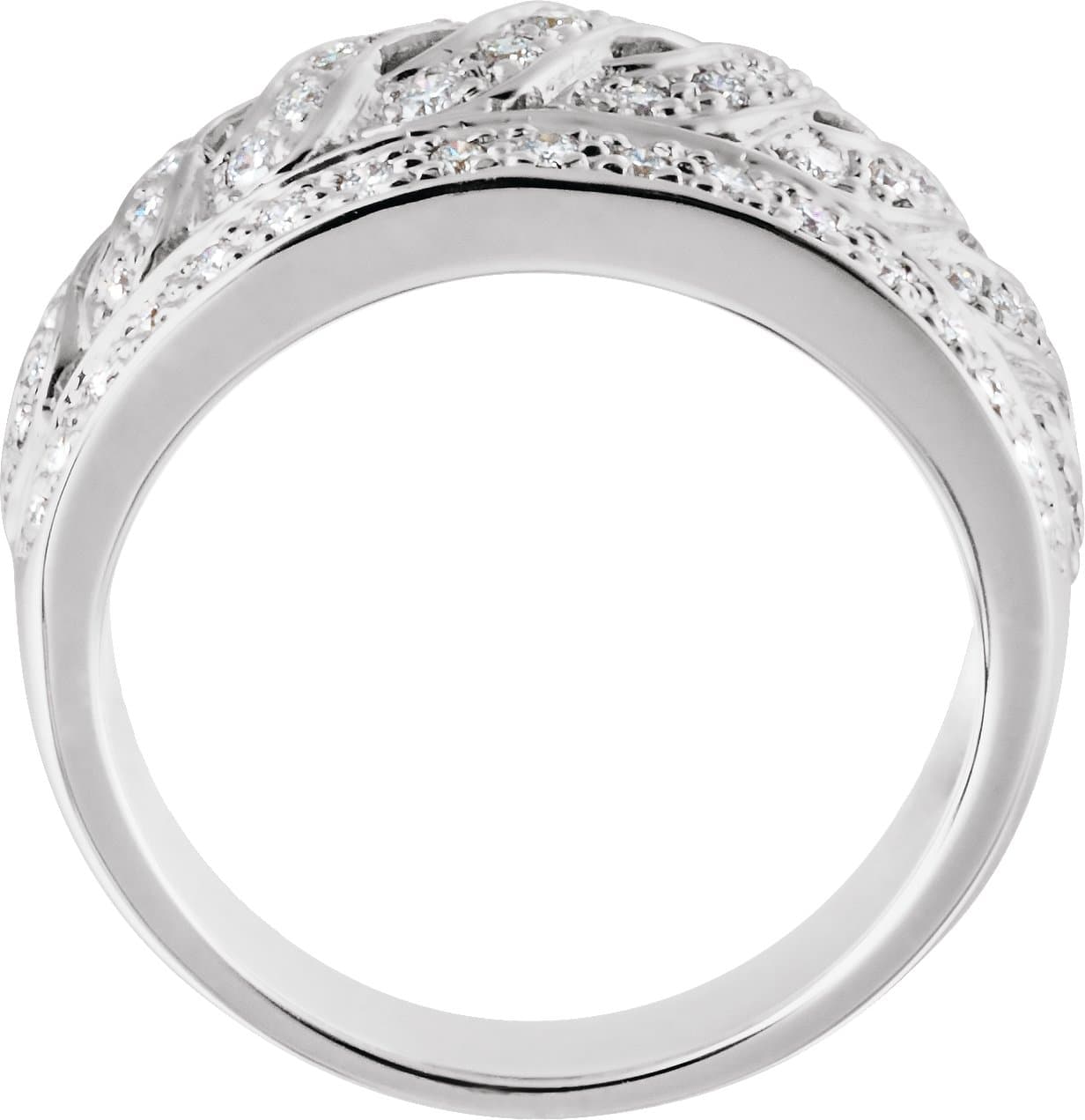 Accented Infinity-Inspired Ring view 2