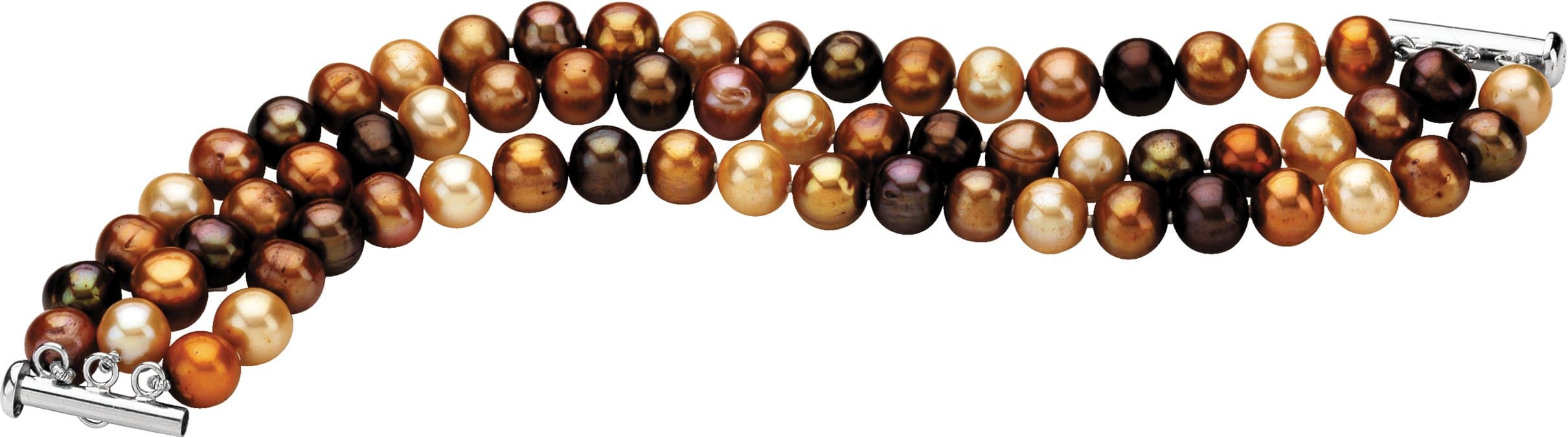 Pearl 3-Strand Bracelet view 2