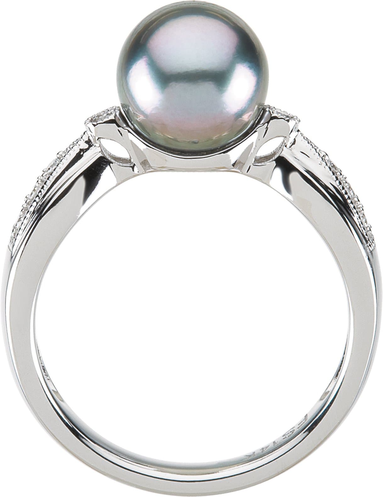 Accented Pearl Ring view 2