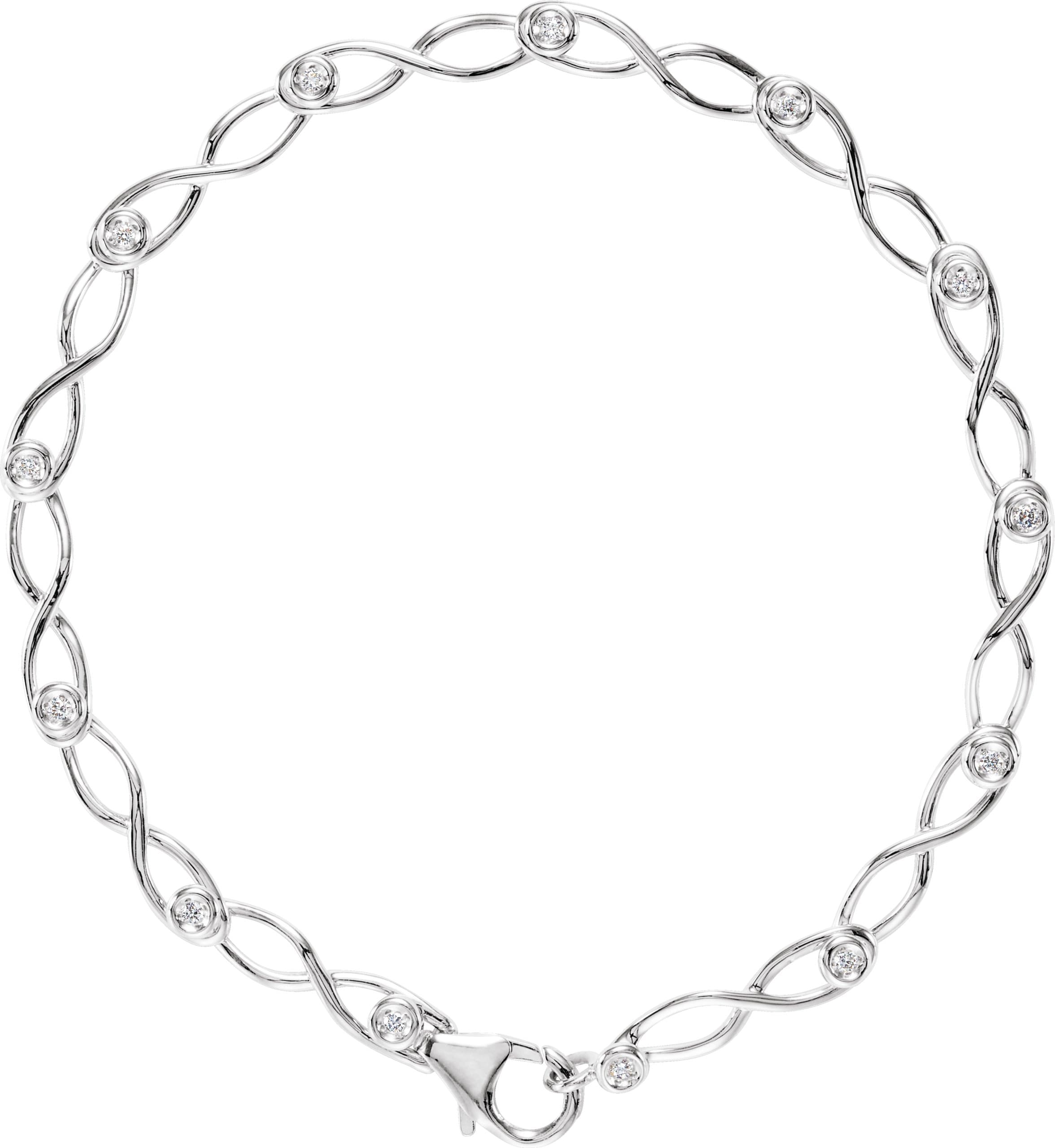 Accented Link Bracelet view 2