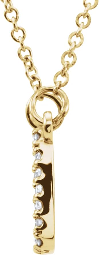 Square Necklace, view 3