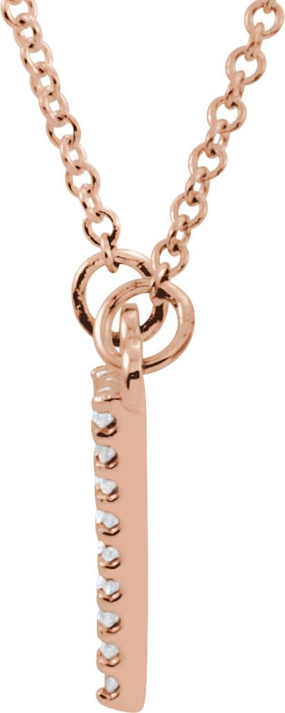 Triangle Necklace or Center view 2