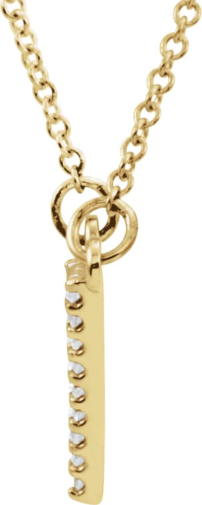 Triangle Necklace, view 3