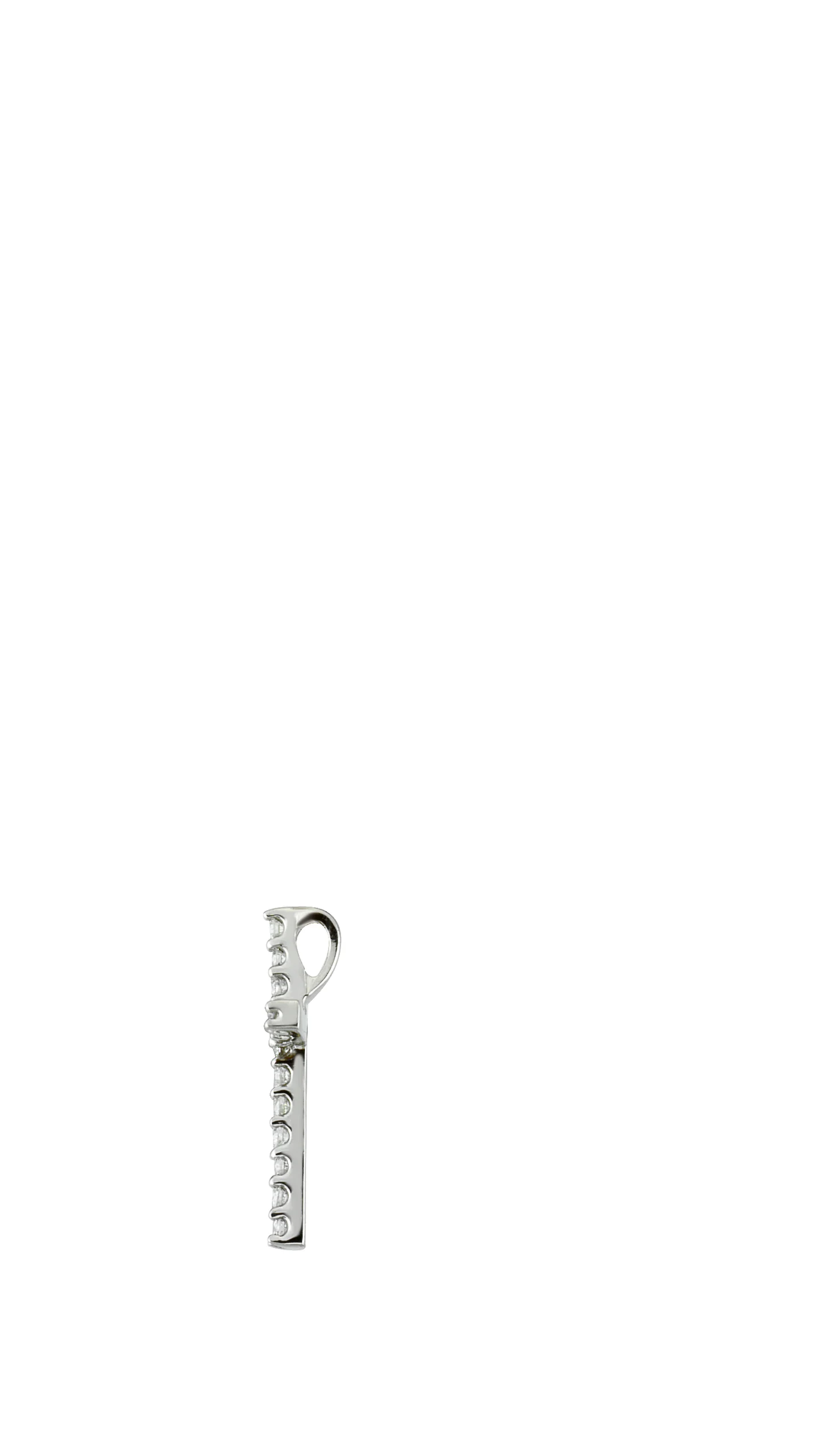 Petite Cross Necklace, view 3