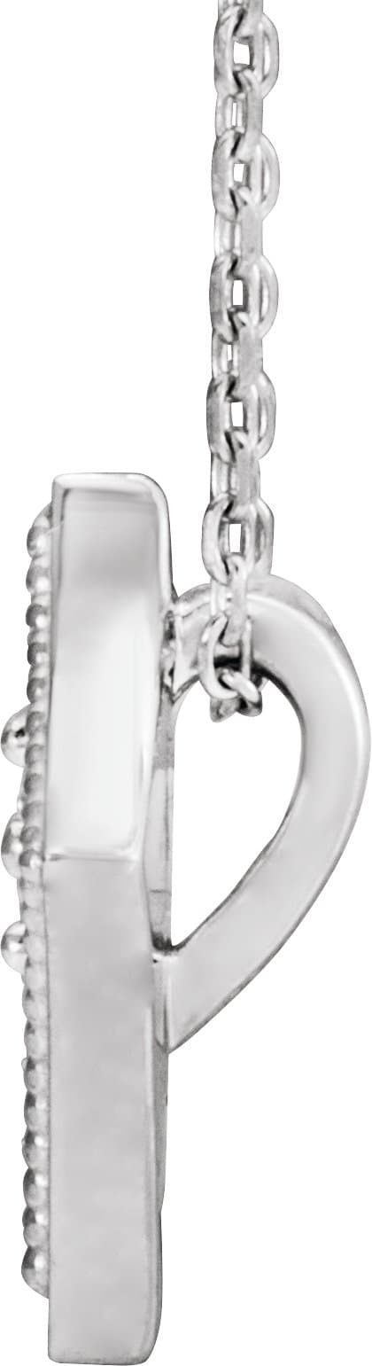 Solitaire Necklace view 2