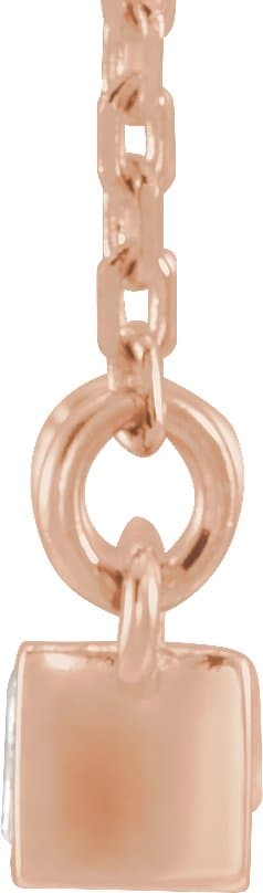 Baguette Bar Necklace or Center view 2