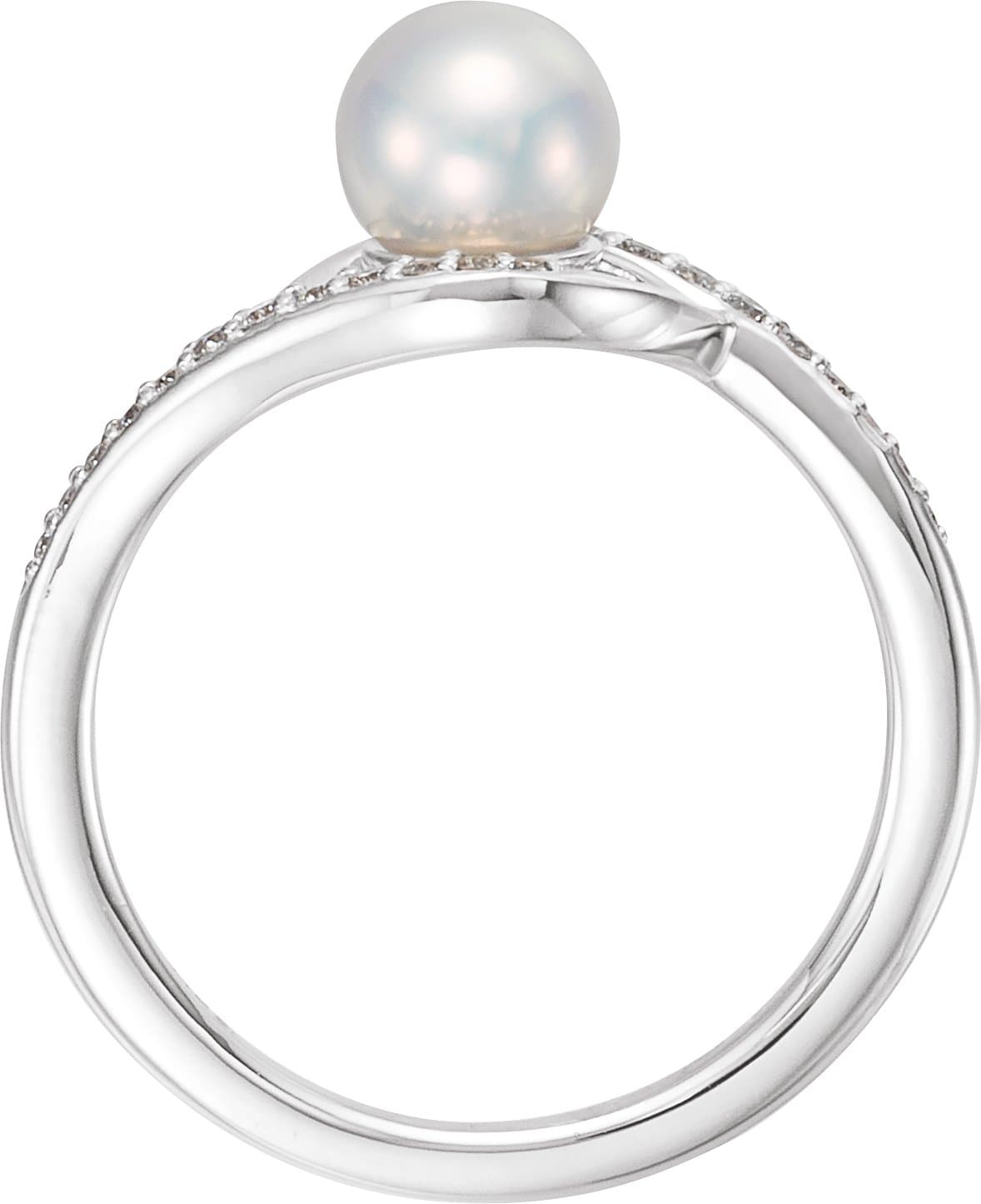 Pearl Bypass Ring view 2