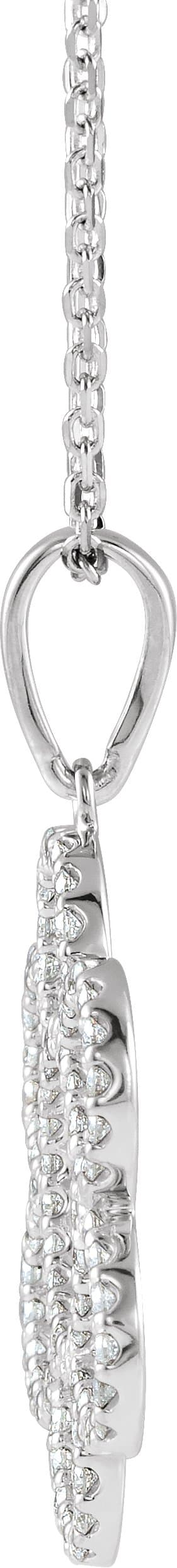 Accented Floral Necklace view 2