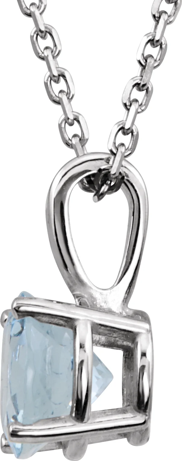 Youth Birthstone Necklace or Pendant   view 2