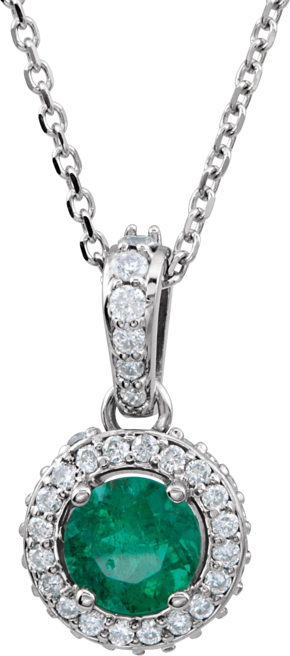 Halo-Style Necklace