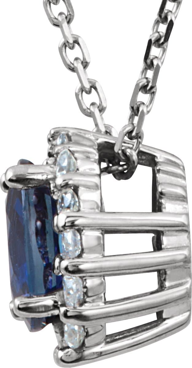 Halo-Style Necklace or Pendant view 2