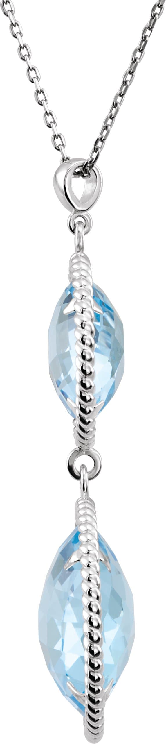 Two-Stone Necklace or Pendant view 2