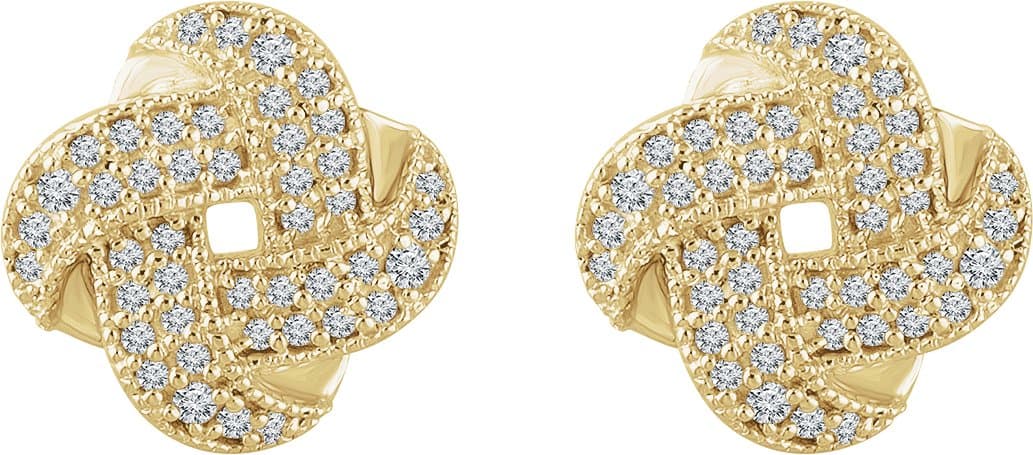 Knot Earrings view 2