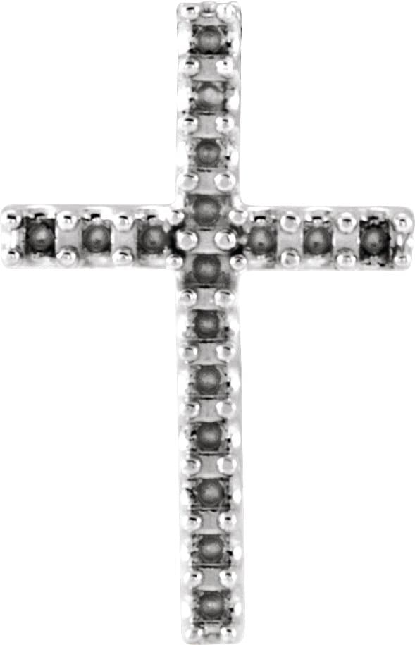 Petite Cross Necklace or Pendant view 1