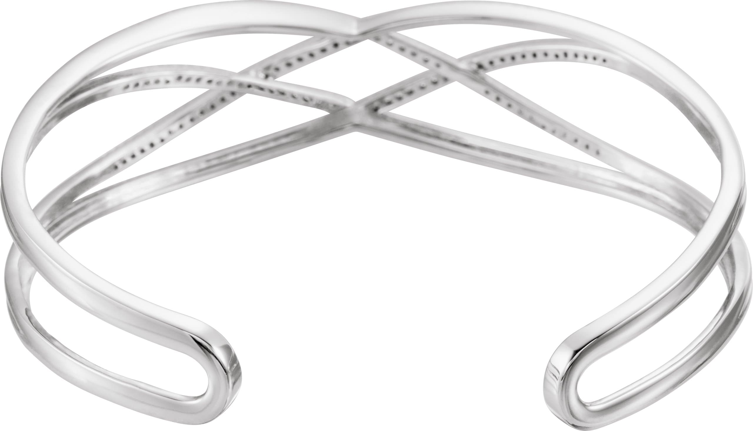 Criss-Cross Cuff Bracelet view 2