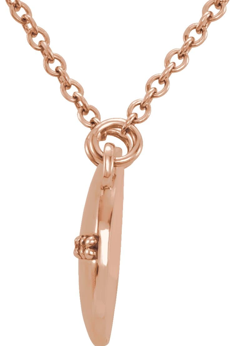 Circle Necklace or Center view 2
