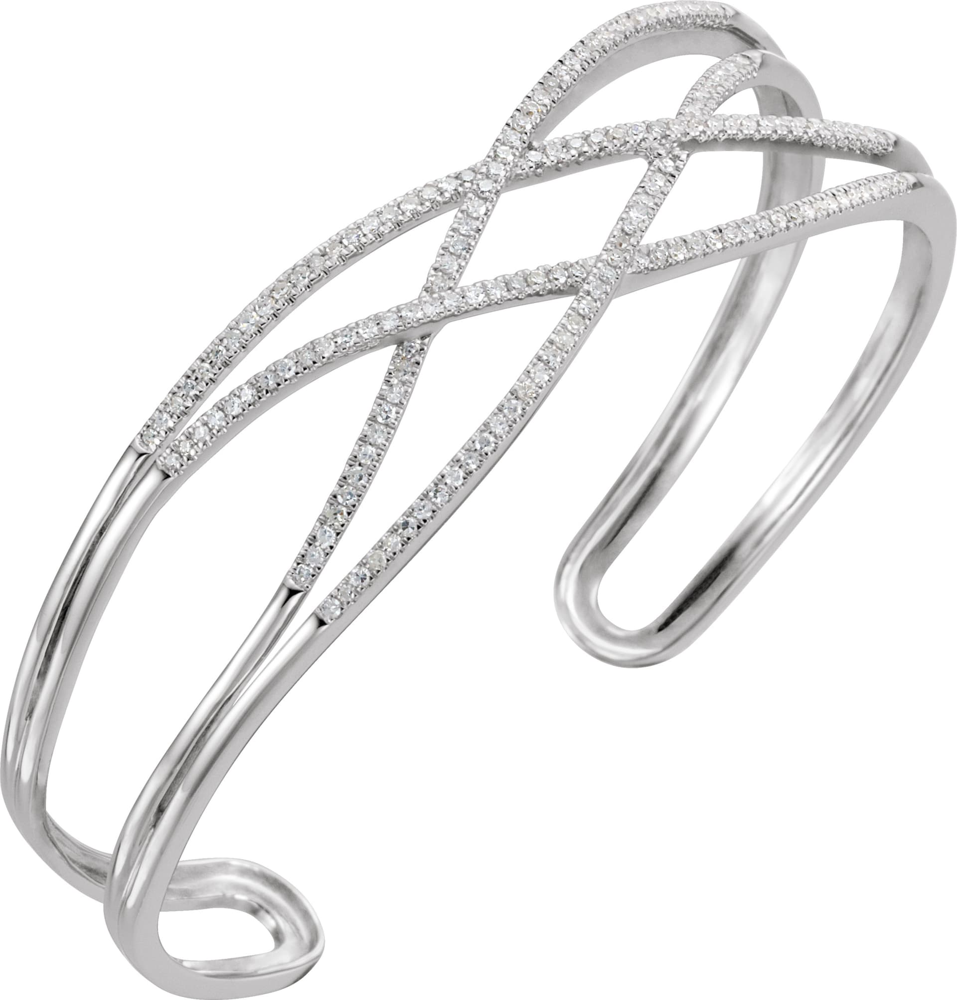 Criss-Cross Cuff Bracelet view 3