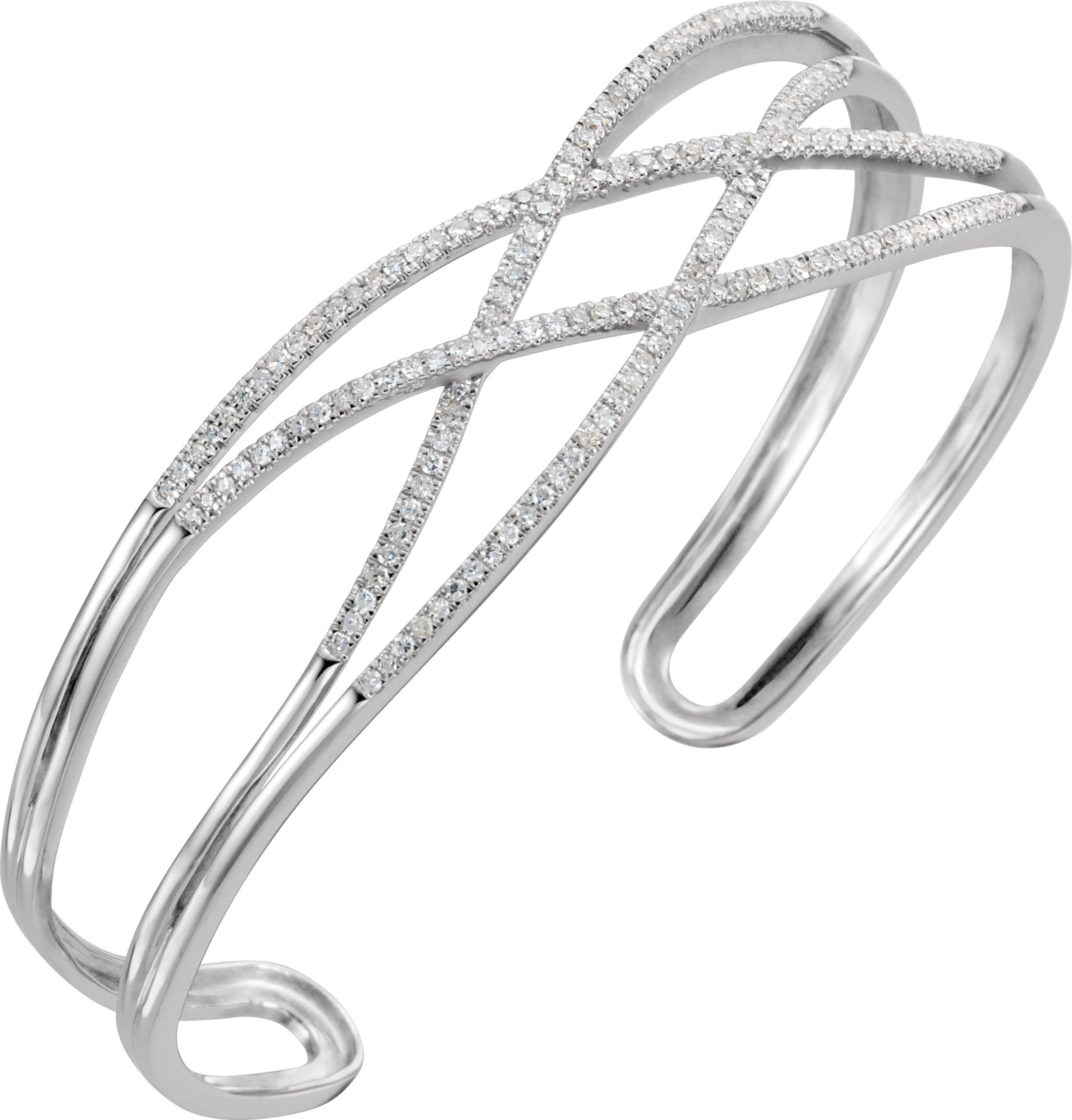 Criss-Cross Cuff Bracelet view 3