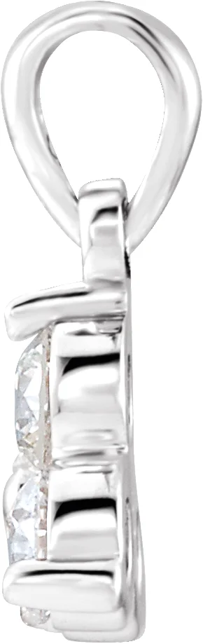 Three-Stone Pendant, view 3
