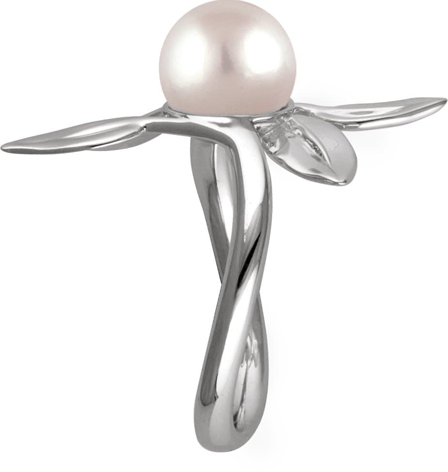 Pearl Leaf Ring view 3
