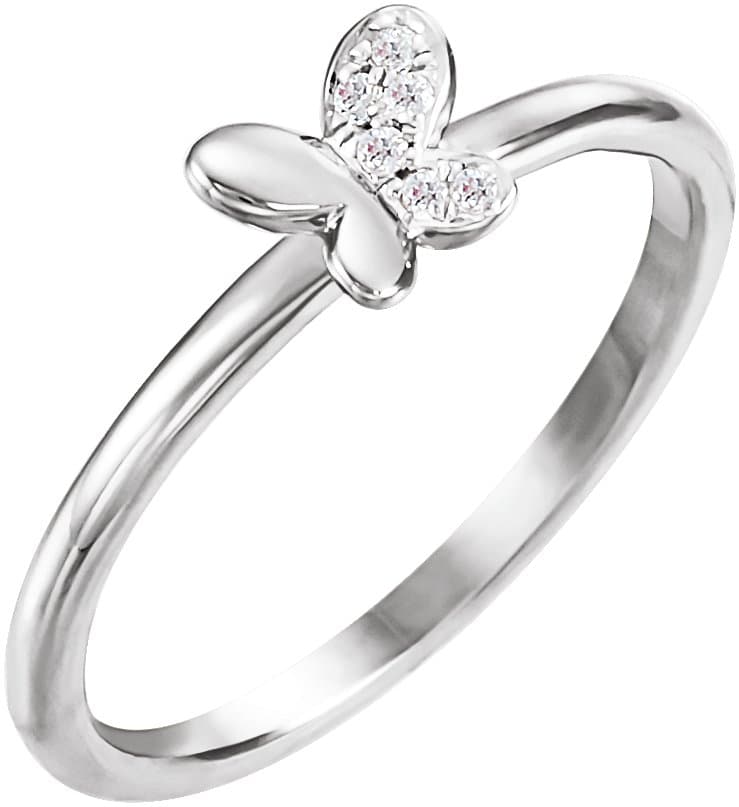 Youth Butterfly Ring view 1
