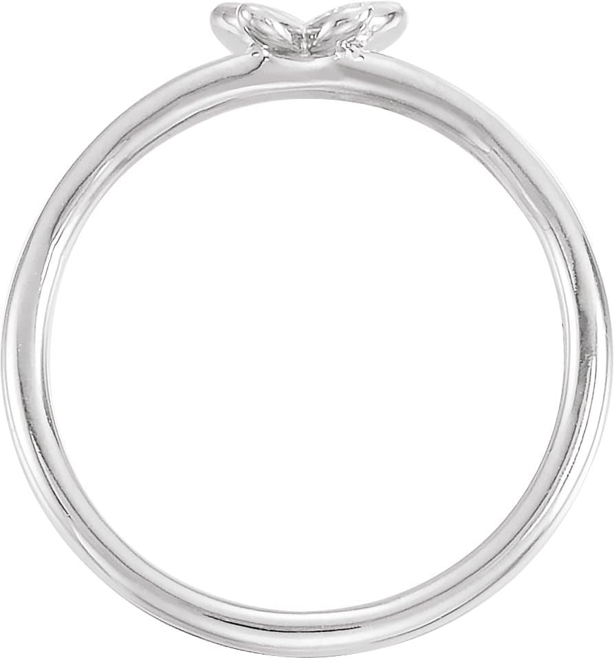 Youth Butterfly Ring view 2