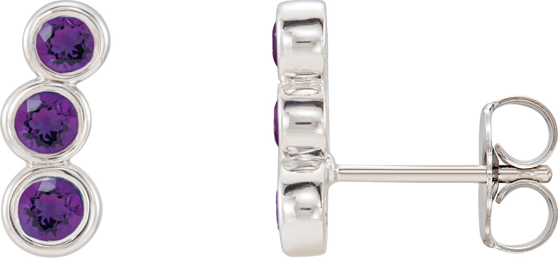14K Yellow Gold 1/2 CTW Natural Diamond Ear Climbers          