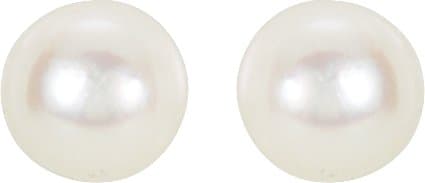 Pearl Stud Earrings view 2