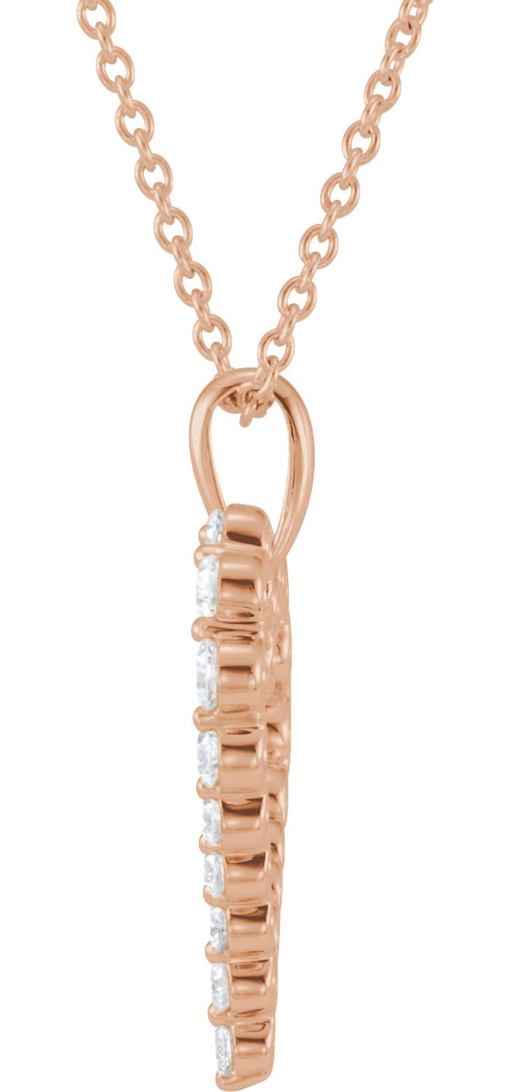Accented Heart Necklace view 2