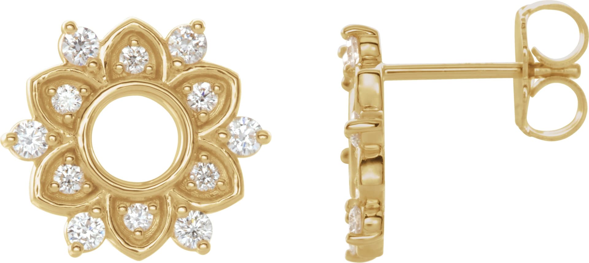 Platinum 1/3 CTW Natural Diamond Earrings
