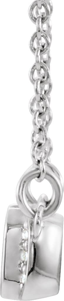 Accented Bar Necklace or Center  view 2