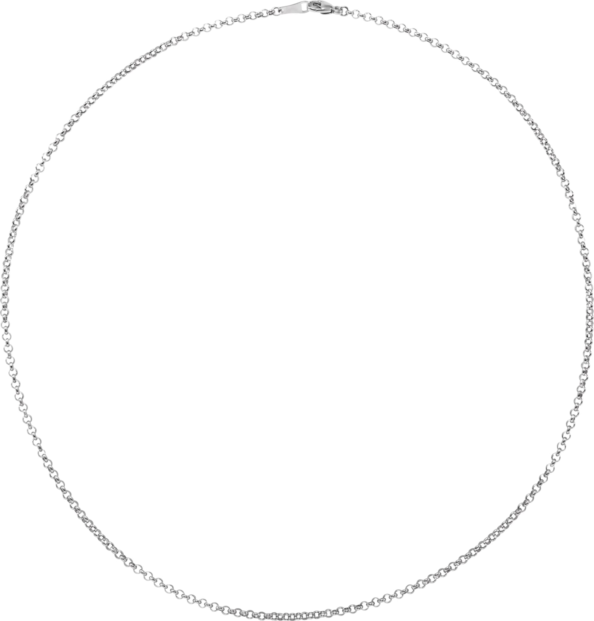 2.4 mm Rolo Chain, view 3