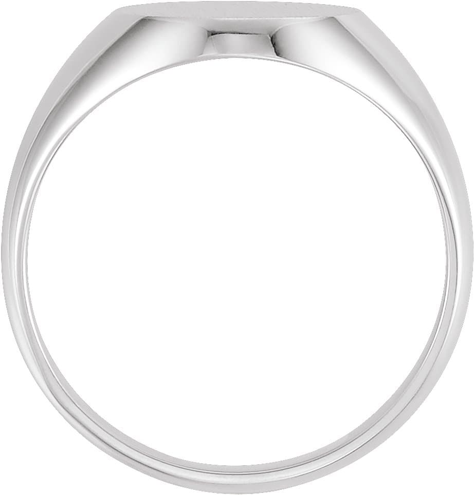 Oval Signet Ring view 2