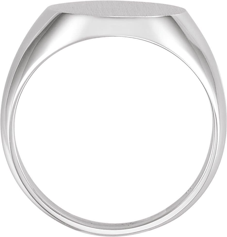 Oval Signet Ring view 2