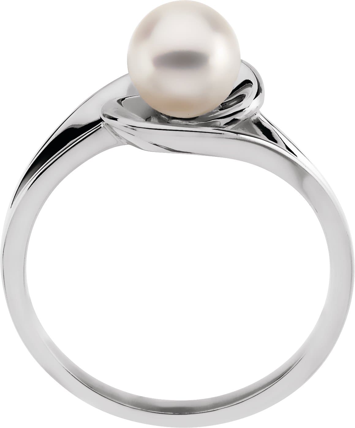 Pearl Interlocking Ring view 2