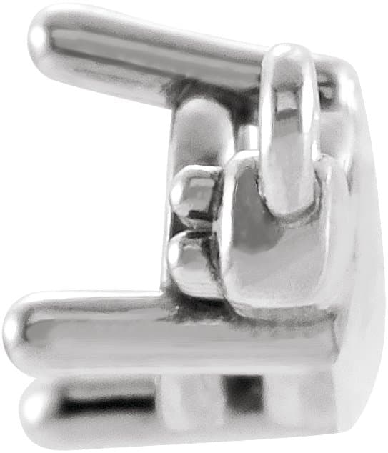 Accented Bar Necklace or Center    view 2