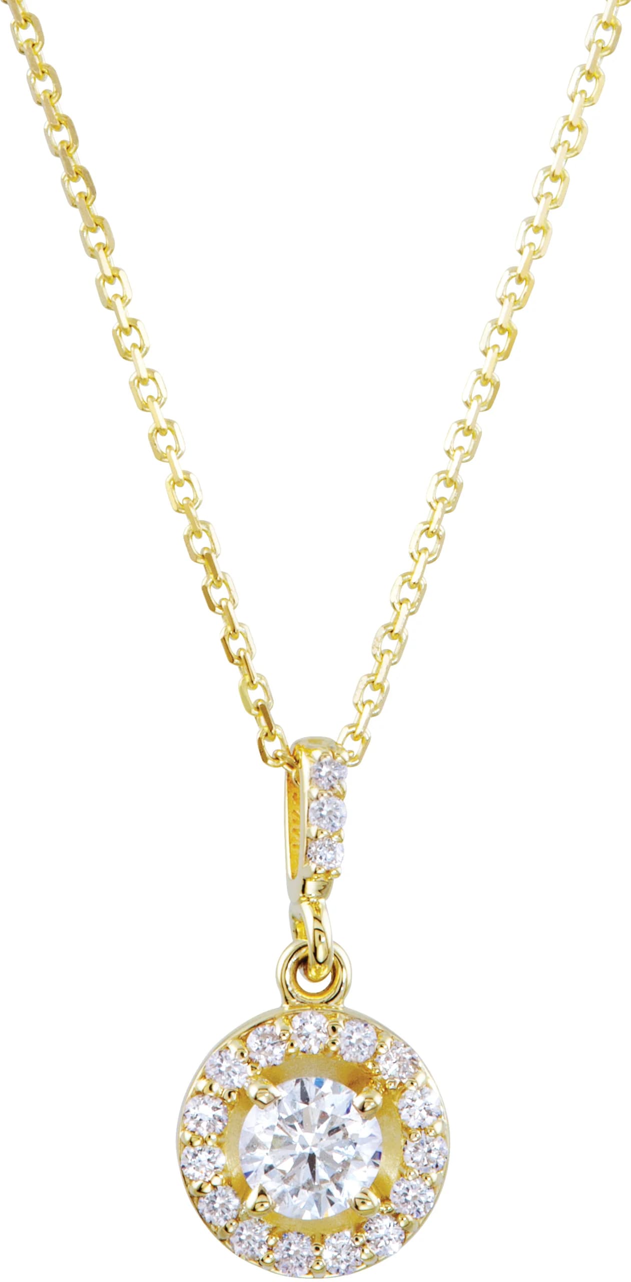 Halo-Style Necklace