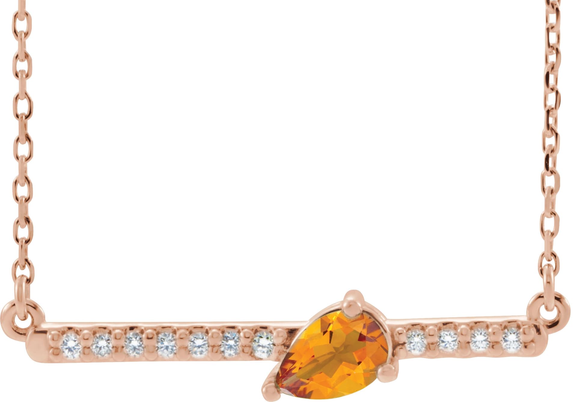14K White Gold 1/3 CTW Natural Diamond 18" Necklace