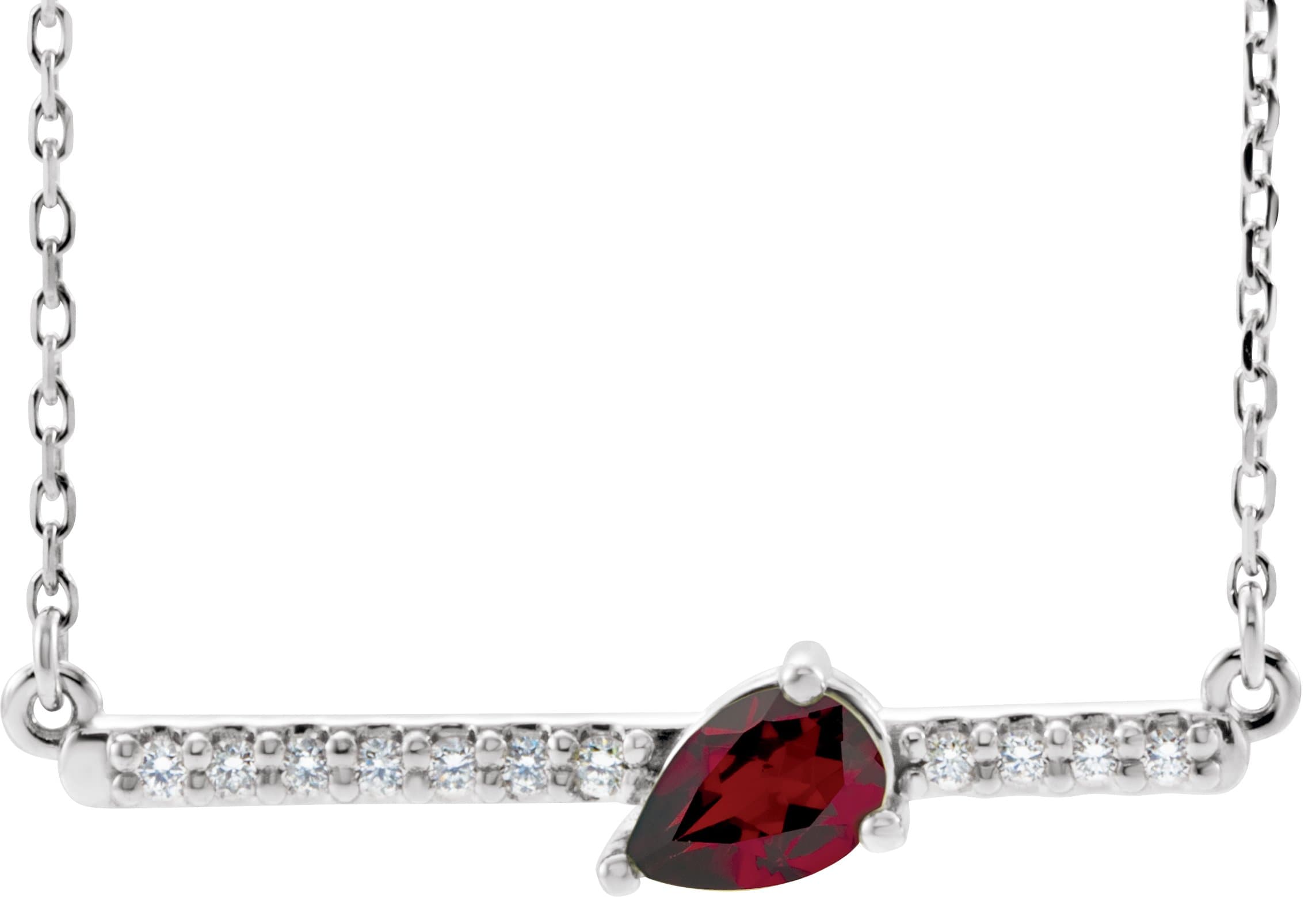 14K Rose 1/3 CTW Natural Diamond 18 Necklace